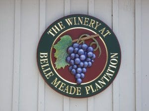 the Winery at Belle Meade Plantation