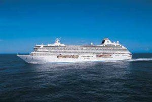 Crystal Serenity at sea