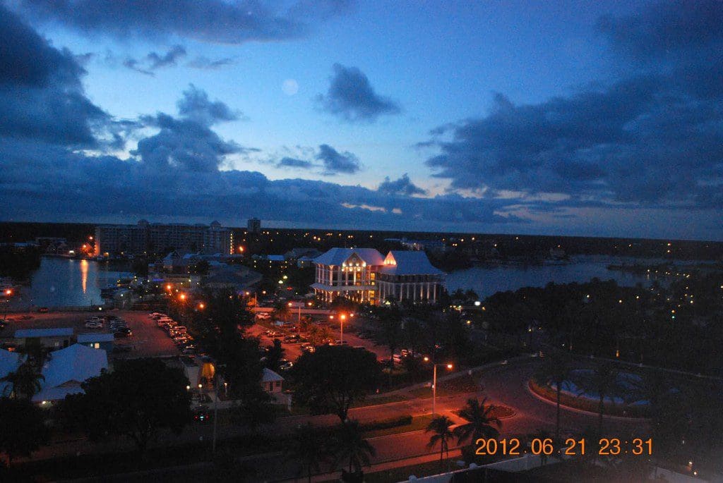 Grand Lucayan balcony view, Grand Bahama Island