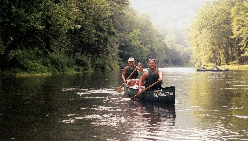 Homestead Virginia canoeing
