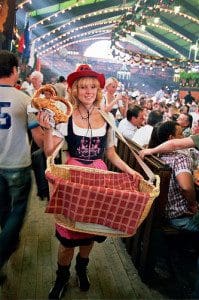 Oktoberfest pretzel