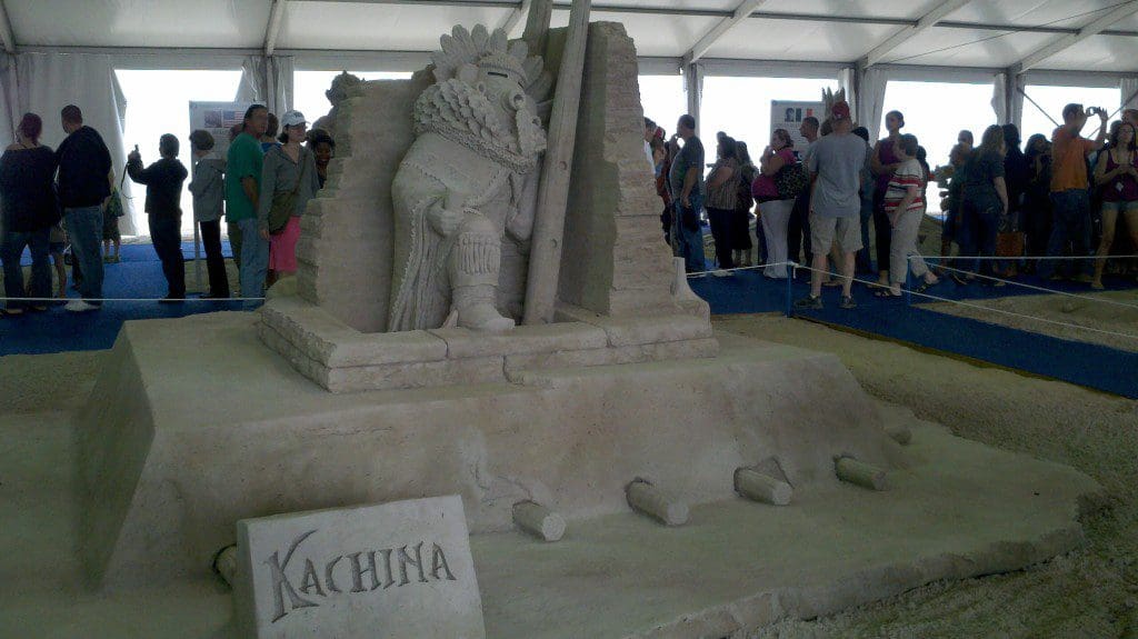 Neptune Festival Sand Sculpture