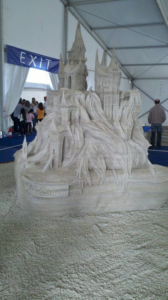 Neptune Festival Sand Sculpture