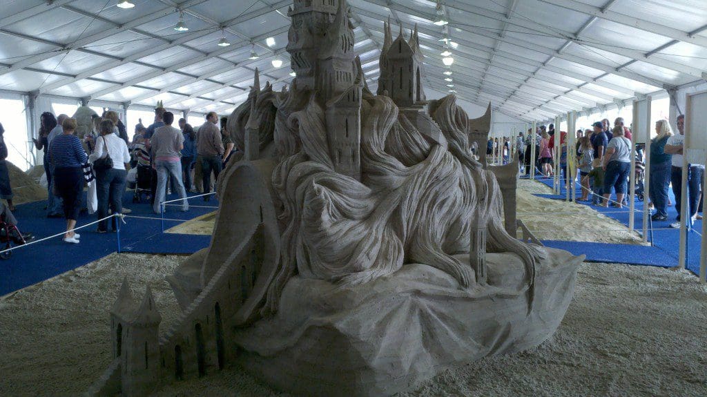 Neptune Festival Sand Sculpture