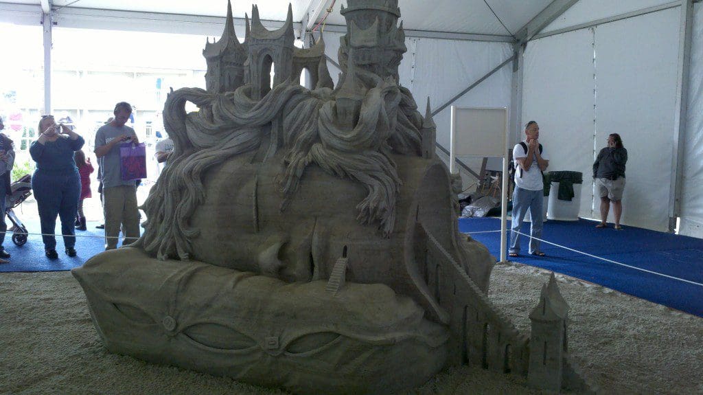 Neptune Festival Sand Sculpture