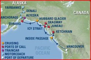 Alaska cruisetour