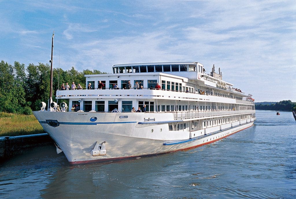 viking river cruise ship tour