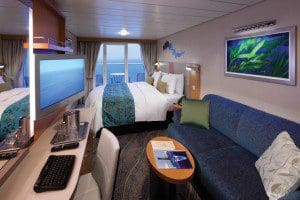 Category D Outside stateroom, photo courtesy of Royal Caribbean Cruise line