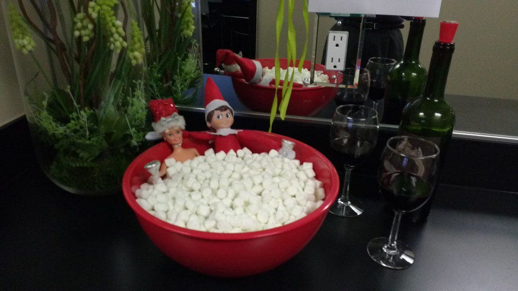 Elf on the Shelf & Barbi