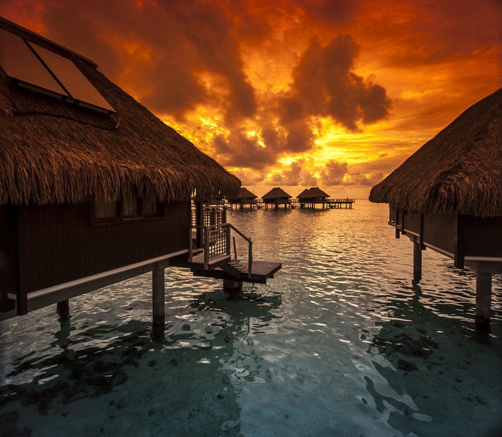 overwater bungalows