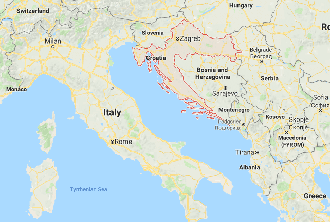 where is croatia