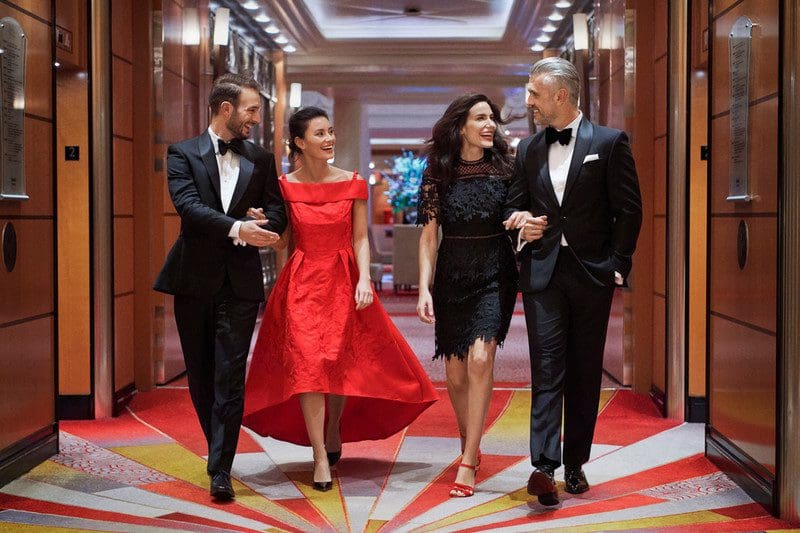 cunard ball dress code