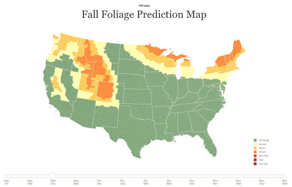 leaf peeping destinations