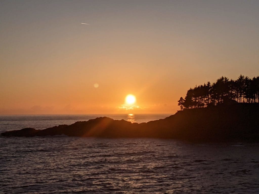 Oregon Coast sunset