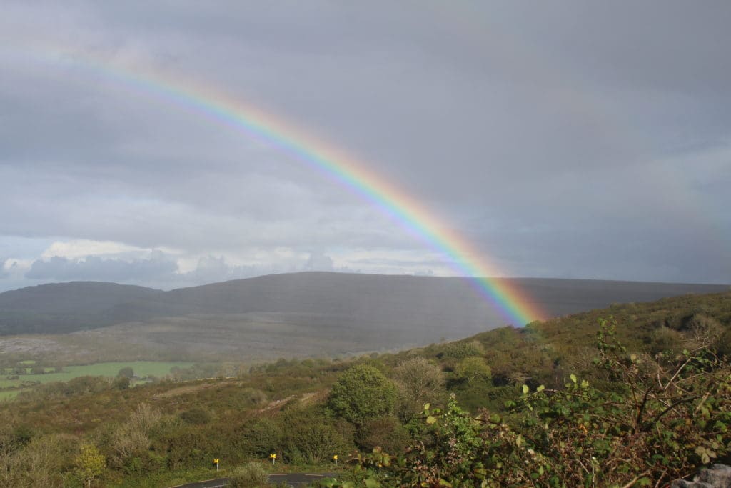 Ireland rainbow