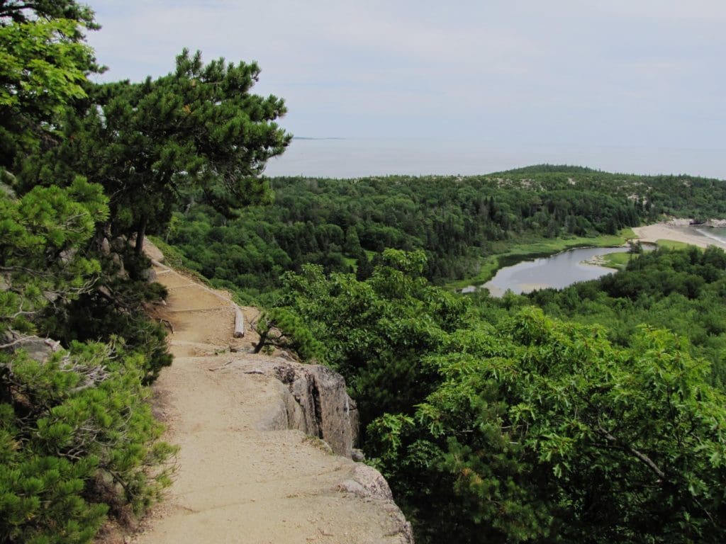 Acadia hiking trail
