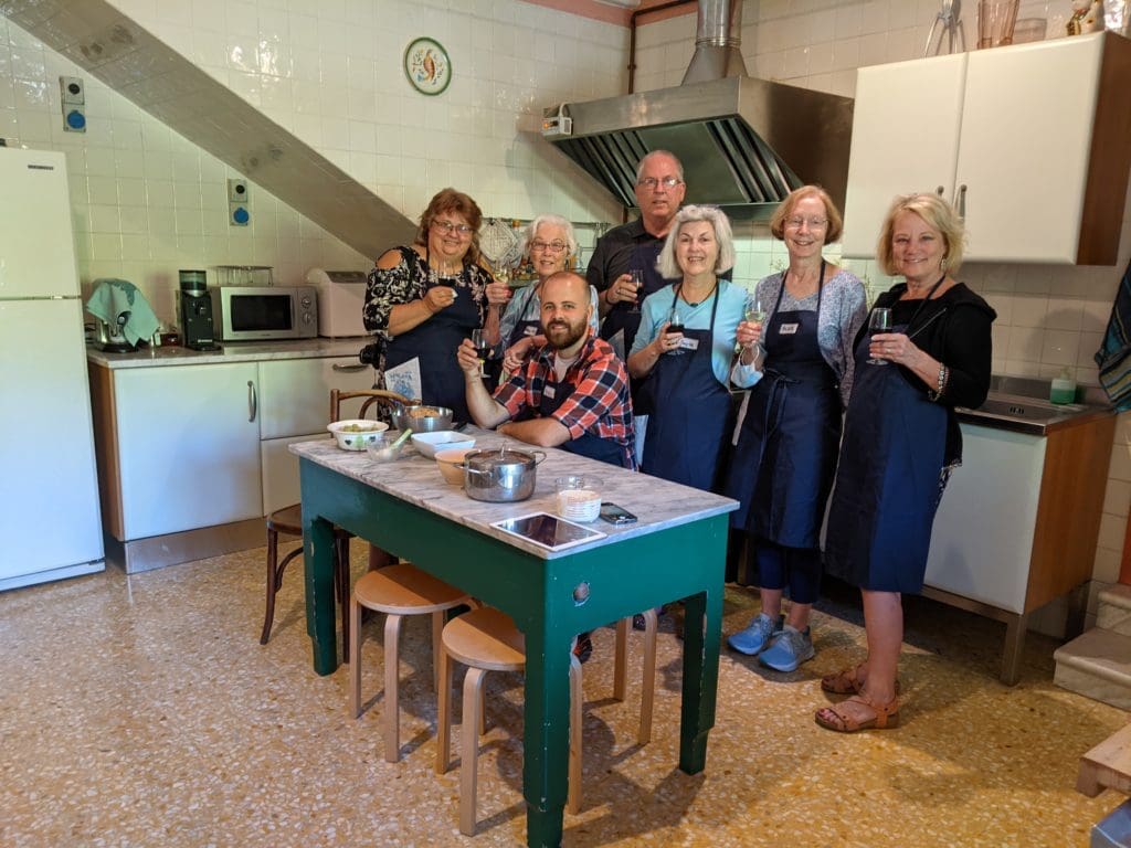 cooking class in Italy