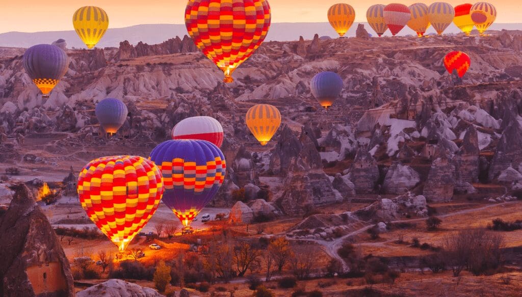 Cappadocia hot air balloon