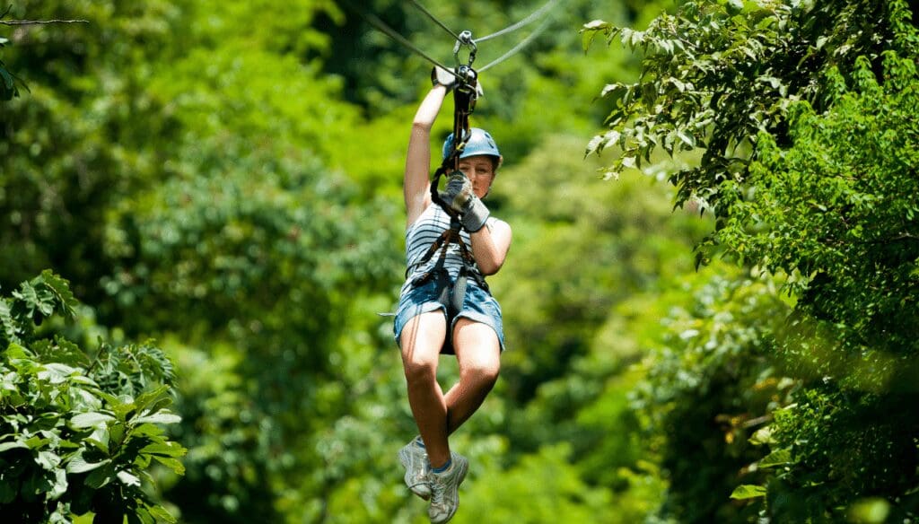 Costa Rica zip line