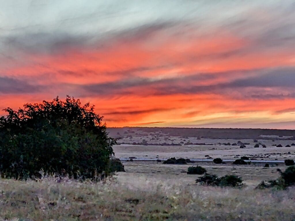 South Africa sunset