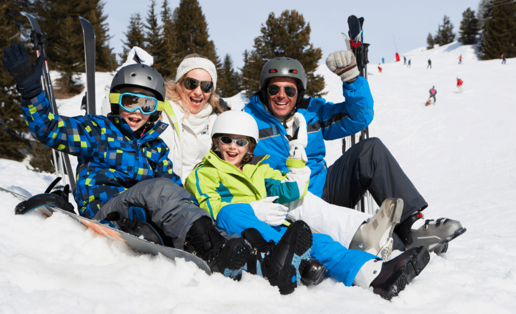 family friendly skiing, North American ski vacations