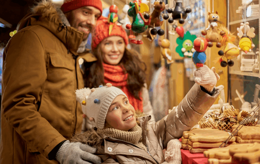 Christmas markets for families