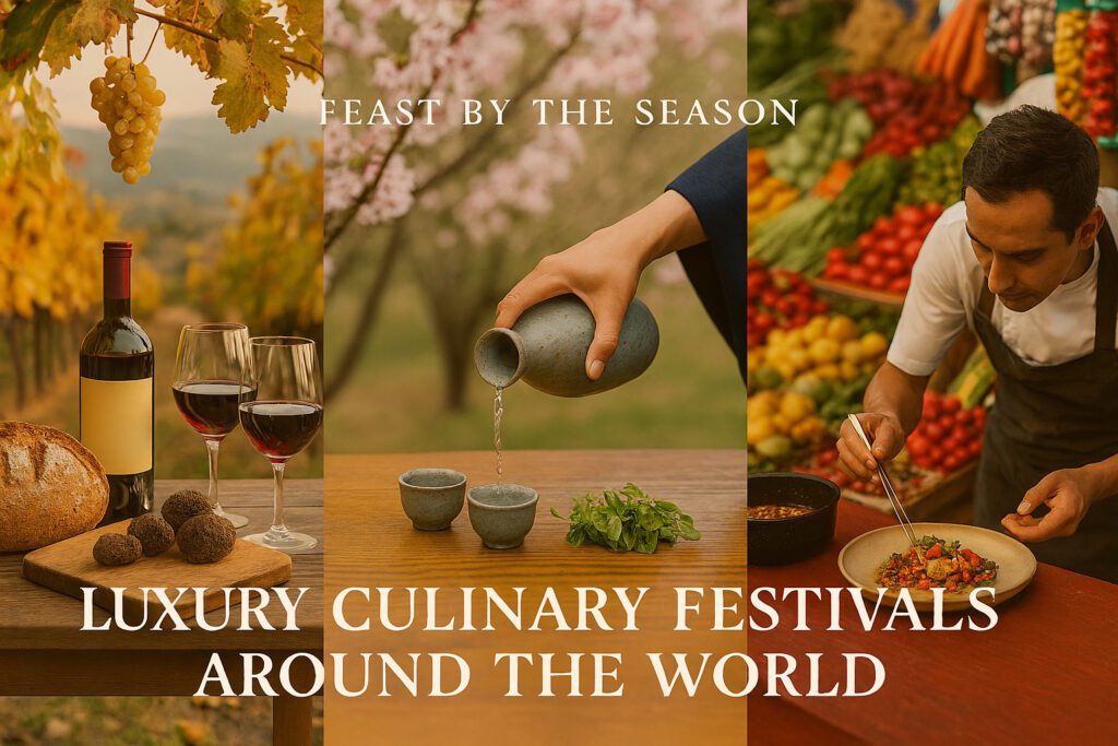 Luxury Culinary Festivals Around the World