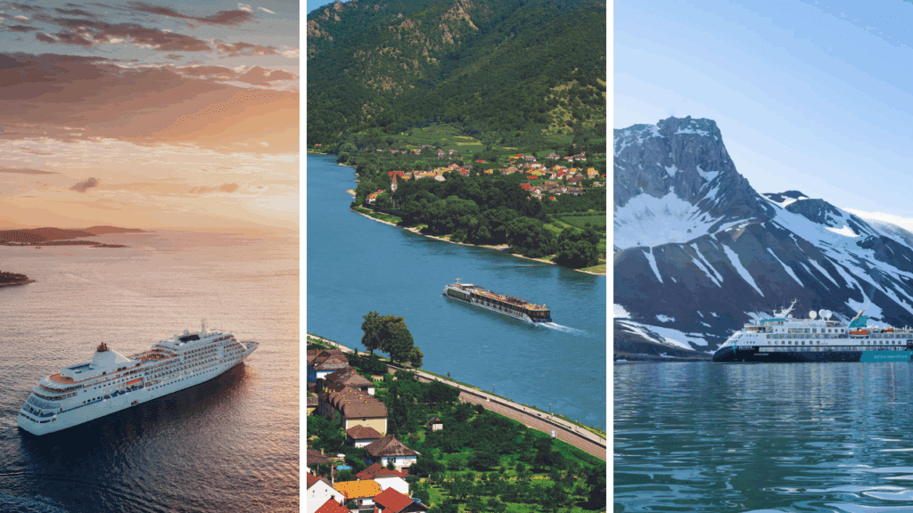 Ocean vs river vs expedition cruises
